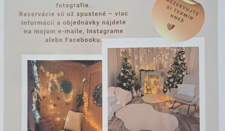 1. fotografia fotogalérie Aktuality / Vianočné fotenie - foto