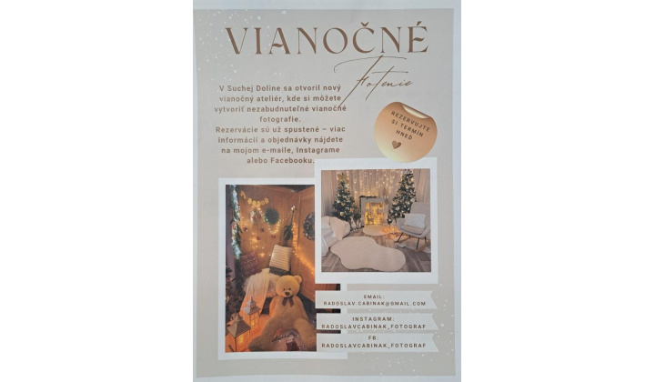 Fotka - Vianočné fotenie